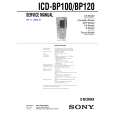 SONY ICDBP100 Service Manual