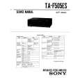 SONY TA-F505ES Service Manual