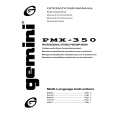 GEMINI PMX-350 Owner's Manual