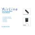 SAMSON AIRLINE_HANDHELD Owner's Manual