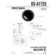 SONY XSA1725 Service Manual
