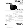 SONY KVM1421D Service Manual