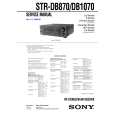 SONY STRDB1070 Service Manual