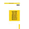 ZANUSSI ZBG501B Owner's Manual