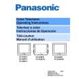 PANASONIC CT36E13 Owner's Manual