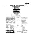 ONKYO K-W30 Service Manual