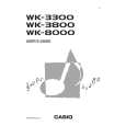 CASIO WK-3300 Owner's Manual