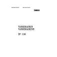 ZANUSSI ZF1100 Owner's Manual