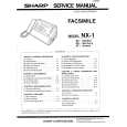 SHARP NX-1 Service Manual