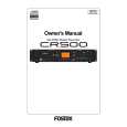 FOSTEX CR500 Owner's Manual