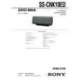 SONY SS-CNK10ED Service Manual