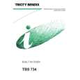 TRICITY BENDIX TBS734WH1 Owner's Manual