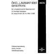 AEG LAV9351SENS. Owner's Manual