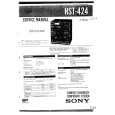 SONY HST424 Service Manual