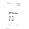 ZANUSSI ZFC345P Owner's Manual