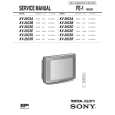 SONY KV29C5D Service Manual