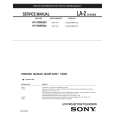 SONY KF-50WE620 Service Manual