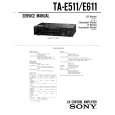 SONY TAE511 Service Manual