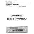 PIONEER KEHP4450 Owner's Manual