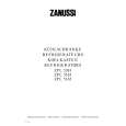ZANUSSI ZPL5163 Owner's Manual