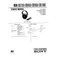 SONY MDRCD1000 Service Manual