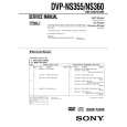 SONY DVPNS575P Service Manual