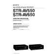 SONY STRAV550 Owner's Manual