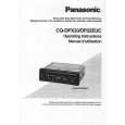 PANASONIC CQDP22EUC Owner's Manual