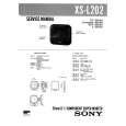 SONY XSL202 Service Manual