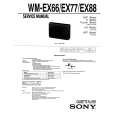 SONY WMEX66 Service Manual