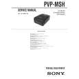 SONY PVPMSH Service Manual