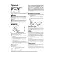 ROLAND EV-7 Owner's Manual