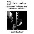 ELECTROLUX TR1160D Owner's Manual