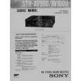 SONY STRAV1000 Owner's Manual