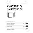 SONY KVC2921D Owner's Manual