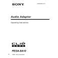 SONY PEGASA10 Owner's Manual
