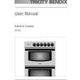 TRICITY BENDIX SE335W Owner's Manual