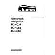 JUNO-ELECTROLUX JKI 4065 Owner's Manual