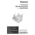 PANASONIC KXFPC161 Owner's Manual