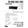 SONY XR4400 Service Manual
