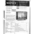 MATSUI 11316912 Service Manual