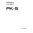 ROLAND PK-5 Owner's Manual