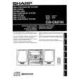 SHARP CDC631H Owner's Manual