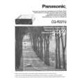 PANASONIC CQR221U Owner's Manual