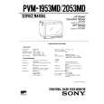 SONY PVM1953MD Owner's Manual