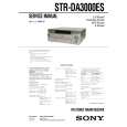 SONY STR-DA3000ES Service Manual