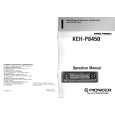 PIONEER KEHP8450 Owner's Manual