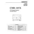 ONKYO CHR185X Owner's Manual