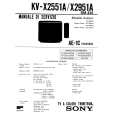 SONY KVX2551A Service Manual