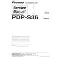 PIONEER PDP-S36 Service Manual